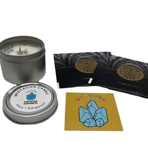 NWT CRYSTAL COUNCIL Meditation Candle & Free Gifts!